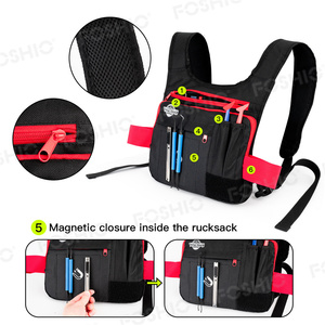 Foshio Customize Logo Electrician <strong>Heavy</strong> <strong>Duty</strong> Pouch Tool Bag <strong>Backpack</strong> - Product Image 3