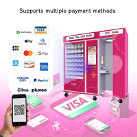 Distributeur automatique DIY d'art d'ongles imprimés pour faux ongles avec options de paiement multiples, couleurs personnalisées et grande capacité