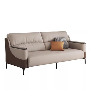 Fabricante de Foshan, muebles comerciales de excelente calidad, conjunto de muebles de oficina modernos de cuero italiano personalizados de 1 2 3 plazas - Product Image 6