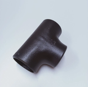 Raccord de tuyauterie à bride soudée en T en acier inoxydable 304/316, peinture noire, norme DIN, basse pression, résistant à la corrosion - Product Image 2