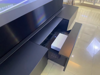 Écran de projection motorisé ALR au sol de 84 à 150 pouces, projecteur laser UST 4K/8K, armoire intégrée pour AWOL Vision 3500 Pro