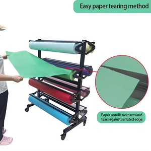 Jh-mech giấy cuộn cắt cho 36 inch treo tường hoặc bảng Top kraft giấy cuộn giá - Product Image 2