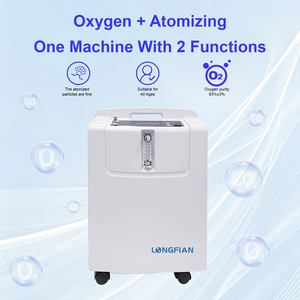 Concentrateur d'oxygène médical LONGFIAN JAY-5KW 5L, ultra silencieux 40 dB, pureté 93%±3%, fonctionnement continu 24h/24, compatible BiPAP - Product Image 5