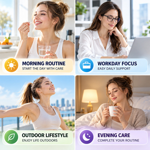 Capsules GMP Shecome Advanced à la Nicotinamide (Vitamine B3) pour soutenir le NAD+, la santé des cellules cutanées et l'énergie - Complément de Nicotinamide - Product Image 5