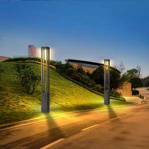 LED Rasen leuchte Outdoor Garden Stand Pole Säulen lampe Wasserdichte Säule Rasen leuchte Courtyard Pathway Post Poller Licht - Product Image 3