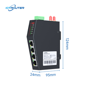 Routeur industriel 4/5G, débit de données LAN 1000 Mbps, QoS, RS485 pour le transport intelligent, prend en charge le contrôle 4LAN - Product Image 6