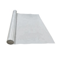 Tissu non tissé en polyester 100% blanc uni, écologique, respirant, imperméable, résistant aux taches et anti-déchirure, idéal pour la peinture DIY