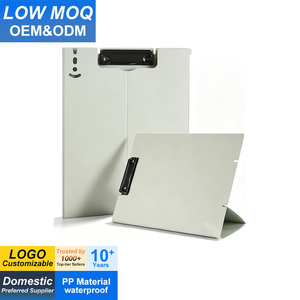 Portapapeles A4 Independiente Plegable <span class=keywords><strong>para</strong></span> Escritorio con Hebillas Ajustables, Clip Metálico y Carpeta de Plástico <span class=keywords><strong>para</strong></span> Documentos de Negocios - Product Image 1