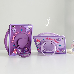 <span class=keywords><strong>Coque</strong></span> en <span class=keywords><strong>silicone</strong></span> Kawaii Cover Girly 3D Cartoon pour <span class=keywords><strong>Ipad</strong></span> <span class=keywords><strong>Air</strong></span> 10.9/10e/9e/8e/7e génération - Product Image 2
