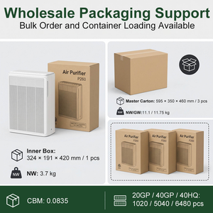 Purificador de <span class=keywords><strong>Aire</strong></span> HEPA USB Personalizado para Escritorio, con Iones Negativos, Microecológico, Purificación de PM2.5 para Oficina en Casa, Portátil - Product Image 6