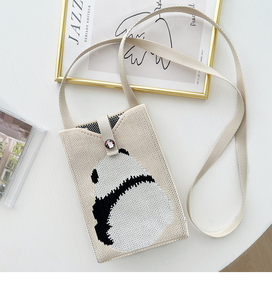 Vente en gros de sacs d'été au <span class=keywords><strong>crochet</strong></span> tricotés à la mode <span class=keywords><strong>2023</strong></span> sacs à bandoulière mignons pour femmes - Product Image 5