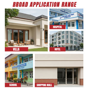 Tinta Emulsão MANZZ de Fácil Limpeza, Tinta de Parede de Longa Duração, Resistente às Intempéries, Resistente ao Desbotamento, Revestimento Protetor Anti-Algas - Product Image 3