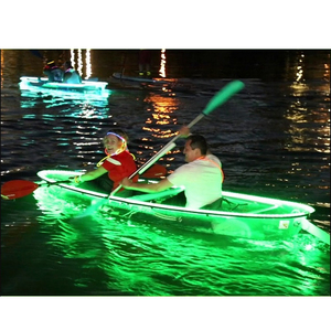 Système d'éclairage à LED transparent pour <span class=keywords><strong>kayak</strong></span> SUP sous-marin étanche pour <span class=keywords><strong>aventure</strong></span> extérieure SUP et kayaks - Product Image 1