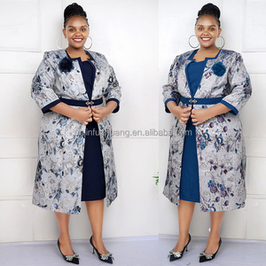 Vestidos Formales Clásicos para Mujer, Talla Grande, 100% Poliéster, Antiarrugas, Largo hasta la Rodilla, para Eventos Religiosos y Uso en Domingo - Product Image 2