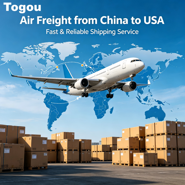 Air Freight Sea Shipping to USA Express Courier Door to Door DDP Logistics From China to USA Canada Europe Freight Forwarder