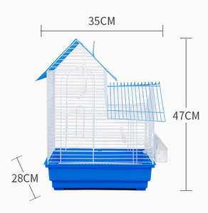 Caldo-vendita semplice portatile piccolo Design della moda gabbia di uccello Myna <span class=keywords><strong>Canary</strong></span> pappagallo allevamento gabbie per uccelli - Product Image 6