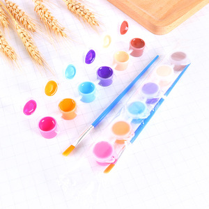Acryl pigment 3 ml6 Farbe verbunden Acryl anzug Kinder hand bemalte Stein malerei - Product Image 2