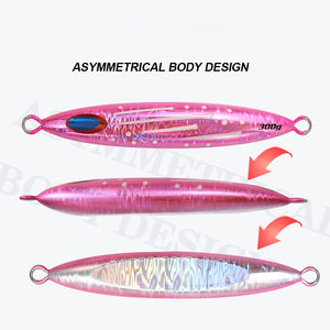 Esca Artificiale Verticale Luminosa in Silicone da 300g/400g per Pesca in Acqua Salata, Slow Jigging, Pesca in Acque Profonde, con Occhi 3D per Spigola e Orata - Product Image 4
