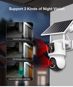 <span class=keywords><strong>Wifi</strong></span> PTZ ống kính kép ngoài trời không dây năng lượng mặt trời <span class=keywords><strong>ip</strong></span> <span class=keywords><strong>camera</strong></span> 4MP HD với tầm nhìn ban đêm dài chờ & được xây dựng trong Siren icsee - Product Image 3