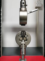 Pinces de traction à coin ZW-1 5KN pour machine d'essai universelle, pour échantillons d'haltères et dispositif d'essai de résistance à la traction des tôles métalliques