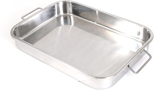 2020 Hot Selling Nonstick Steel Roaster with Flat Rack <strong>Toaster</strong> Oven <strong>Tray</strong> and Rack Set Stainless Steel <strong>Toaster</strong> Oven Pan with Rack - Product Image 5