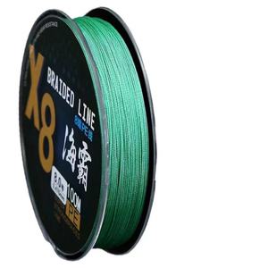 Línea de Pesca Trenzada Monocromática X8 de 100 m, Hilo Trenzado Multifilamento X8 de Polietileno - Product Image 2