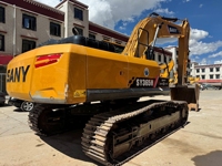 Excavatrice sur chenilles d'occasion Sany SY365H, peinture d'origine, robuste, 36,8 tonnes, avec godet de 1,9 m³, hydraulique