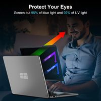 Protector de Pantalla Magnético para Microsoft Surface Laptop de 13.8 y 15 Pulgadas, Filtro de Privacidad Extraíble Anti-Espía y Anti-Reflejos