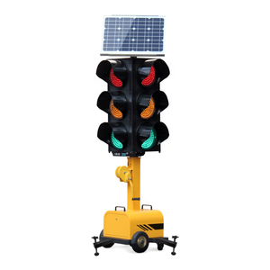Led tín hiệu giao thông ánh sáng PCB bảng điều chỉnh đường điều khiển từ xa năng lượng mặt trời xách tay ánh sáng giao thông với năng lượng mặt trời bảng điều khiển - Product Image 5