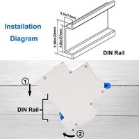 Contrôleur DZ47 C20 en gros, neuf, original, de marque Warehouse, programmation PLC, disjoncteur MCB