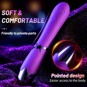 AAV fabbrica all'ingrosso Silicone G Spot clitorideo massaggiatore prodotto del sesso elettroshock vibratore per adulti giocattoli del sesso per donna