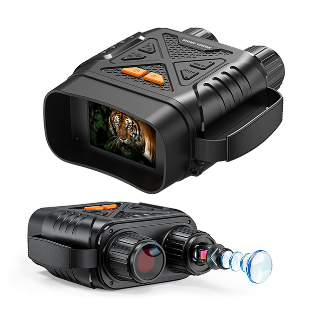 Hot Sale Night Vision Binoculars 10X Digital Zoom 7-Level Infrared 1080P 800m Waterproof HD Display Hunting Day/Night