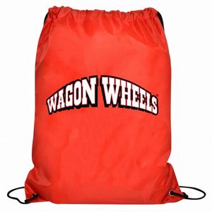 Bolsa Deportiva con Cordón de Poliéster Promocional Barata con Logotipo Personalizado - Product Image 5