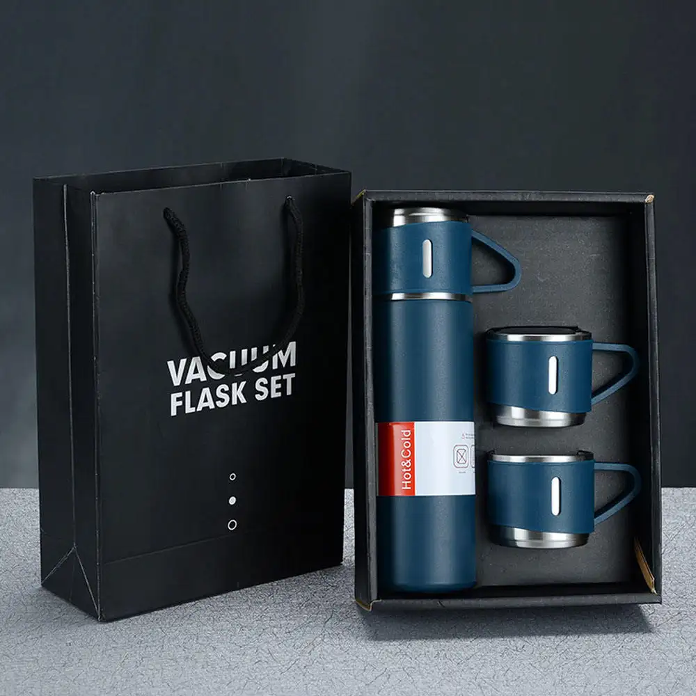 Voorraad Groothandel Op Maat Roestvrij Stelen Vacuümkolven Thermos Koffie Water Bottle-500ml Home Cup