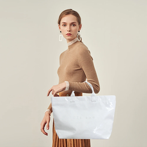 Sacs fourre-tout pour femmes Nouveau sac de couleur unie Simple loisirs de plein air Sac de grande capacité - Product Image 6