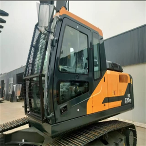 Corée Machines de construction d'occasion Hyundai 220 220-9S sur chenilles hydrauliques d'occasion 22 tonnes 20 tonnes 220 pelles à vendre - Product Image 2