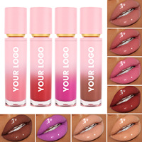 Gloss à lèvres personnalisé avec logo sur mesure, soin végétalien hydratant, marque privée, huile nourrissante pour les lèvres