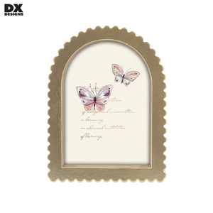 DX thiết kế vòm hiện đại hình ảnh khung 5x7 inch Nhựa gỗ khung ảnh cho trang trí nội thất A1 A2 A3 A4 A5 loạt - Product Image 1