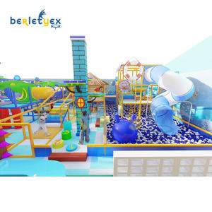 Terrain de jeu intérieur Projet personnalisé Trampoline pour enfants Dodge Ball Ninja Course Lits de saut Trampoline intérieur commercial - Product Image 5