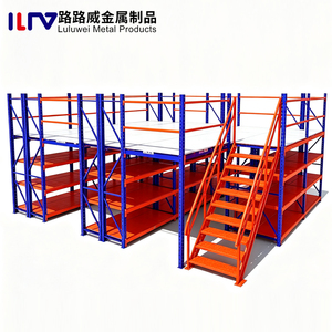 Estantería Modular para Entrepiso, Estructura de Acero Q235B, Montaje sin Pernos, Certificación CE para Centros Logísticos Globales - Product Image 1