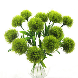 Bouquet de pissenlits artificiels Tainen 10cm-30cm, fleurs en plastique vertes, décoration d'intérieur, accessoires de mariage - Product Image 1