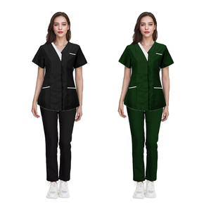 ชุดยูนิฟอร์มสครับขัดชุดยูนิฟอร์มพยาบาลทางการแพทย์สำหรับสตรี - Product Image 2