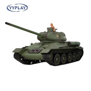 Henglong 3909-1 PRO <span class=keywords><strong>Tanque</strong></span> de Combate Militar RC <span class=keywords><strong>T</strong></span>-<span class=keywords><strong>34</strong></span>/85 de la Unión Soviética, 2.4Ghz, con Sonido de Humo, Disparo de BB, Control Remoto, Modelo de <span class=keywords><strong>Tanque</strong></span> - Product Image 2