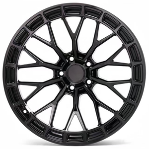 HRW PROJECT Nuevo Diseño 17-20 Llantas de Camioneta de Aleación de Aluminio Forjado Negras Multirradio 4x4 6 Agujeros 139.7 PCD 30/35/40/25mm ET - Product Image 4