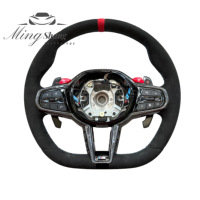 Volant en fibre de carbone LCI pour BMW G01 G02 G05 G06 G07 G08 G11 G12 G14 G15 G16 G17 G20 G29 G30 G31G32 G80 G82 F92 X3 X4 X5