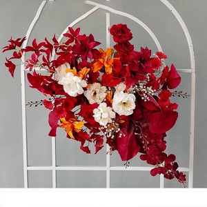 การจัดดอกไม้งานแต่งงาน Boho เทียม pampas หญ้าดอกไม้งานแต่งงาน pampas ตกแต่งซุ้มประตู - Product Image 2