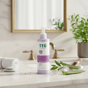 Gel Limpiador Facial TTO 200ml con Aceite de Árbol de Té y Colágeno, Hidratación Profunda, Terapia Hidratante, Antienvejecimiento, para Piel Sensible - Product Image 3