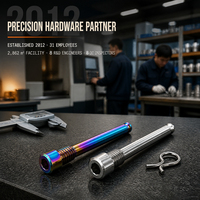 Vis de fixation d'étrier de frein en titane M4x26 M4x30 personnalisées en usine, noires, arc-en-ciel, bleues, dorées, argentées pour VTT et vélo de route