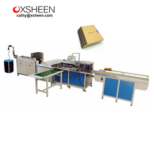 Tự động cuộn dây duy nhất cuốn sách chất kết dính Máy Đục Lỗ Dây cuộn dây lỗ xoắn ốc máy tính ràng buộc dây máy tính xách tay máy làm - Product Image 3