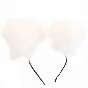 2024 led noël antidérapant blanc bandeau lumineux casque plume lapin oreilles chat oreilles saint valentin bandeau